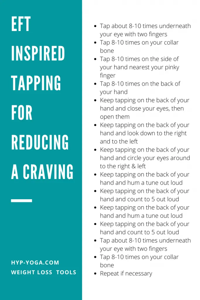 EFT Weight Loss Inspired Tapping for Reducing a craving